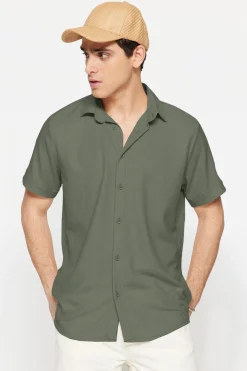 Trendyol Camisa de manga corta^Hombre Camisas