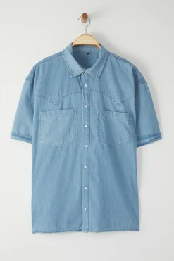 Trendyol Camisa de manga corta^Hombre Camisas