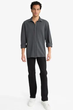 DeFacto Camisa de manga larga^Hombre Camisas