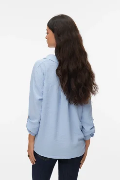 Vero Moda Camisa de manga larga detalle nudo^Mujer Camisas Y Blusas