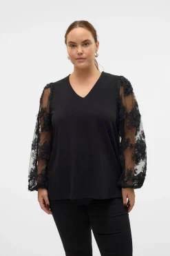 Vero Moda Curve Camisa de manga larga talla grande^Mujer Camisas Y Blusas