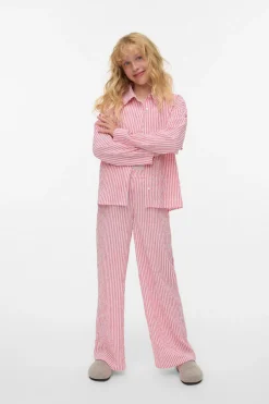 Vero Moda Girl Camisa de manga larga y cuello de solapa^Niños Camisas Y Blusas