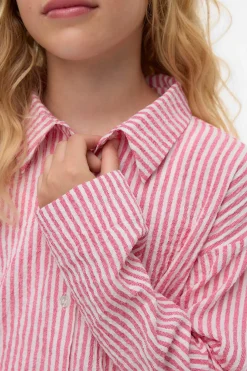 Vero Moda Girl Camisa de manga larga y cuello de solapa^Niños Camisas Y Blusas