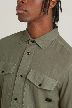 G-STAR Camisa de manga larga y corte ajustado^Hombre Camisas