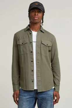 G-STAR Camisa de manga larga y corte ajustado^Hombre Camisas