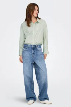 Only Camisa de rayas manga larga^Mujer Camisas Y Blusas