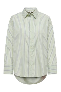 Only Camisa de rayas manga larga^Mujer Camisas Y Blusas