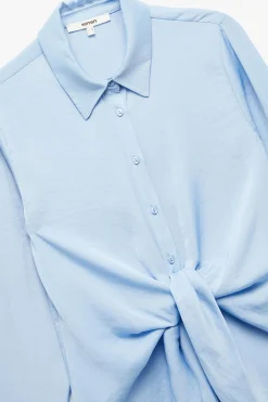 Koton Camisa de sat&eacute;n^Mujer Camisas Y Blusas