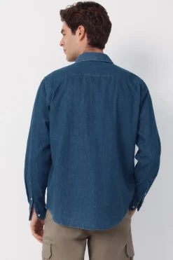 Cortefiel Camisa denim^Hombre Camisas
