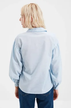 Trendyol Camisa detalle volantes^Mujer Camisas Y Blusas