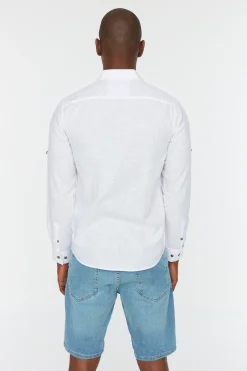 Trendyol Camisa efecto lino^Hombre Camisas|Lino