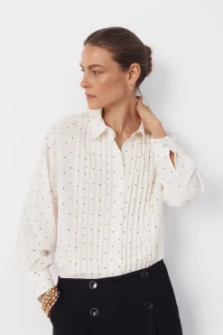 Cortefiel Camisa estampada tablas^Mujer Camisas Y Blusas