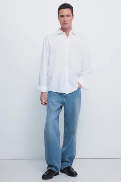 Springfield Camisa estructura^Hombre Camisas