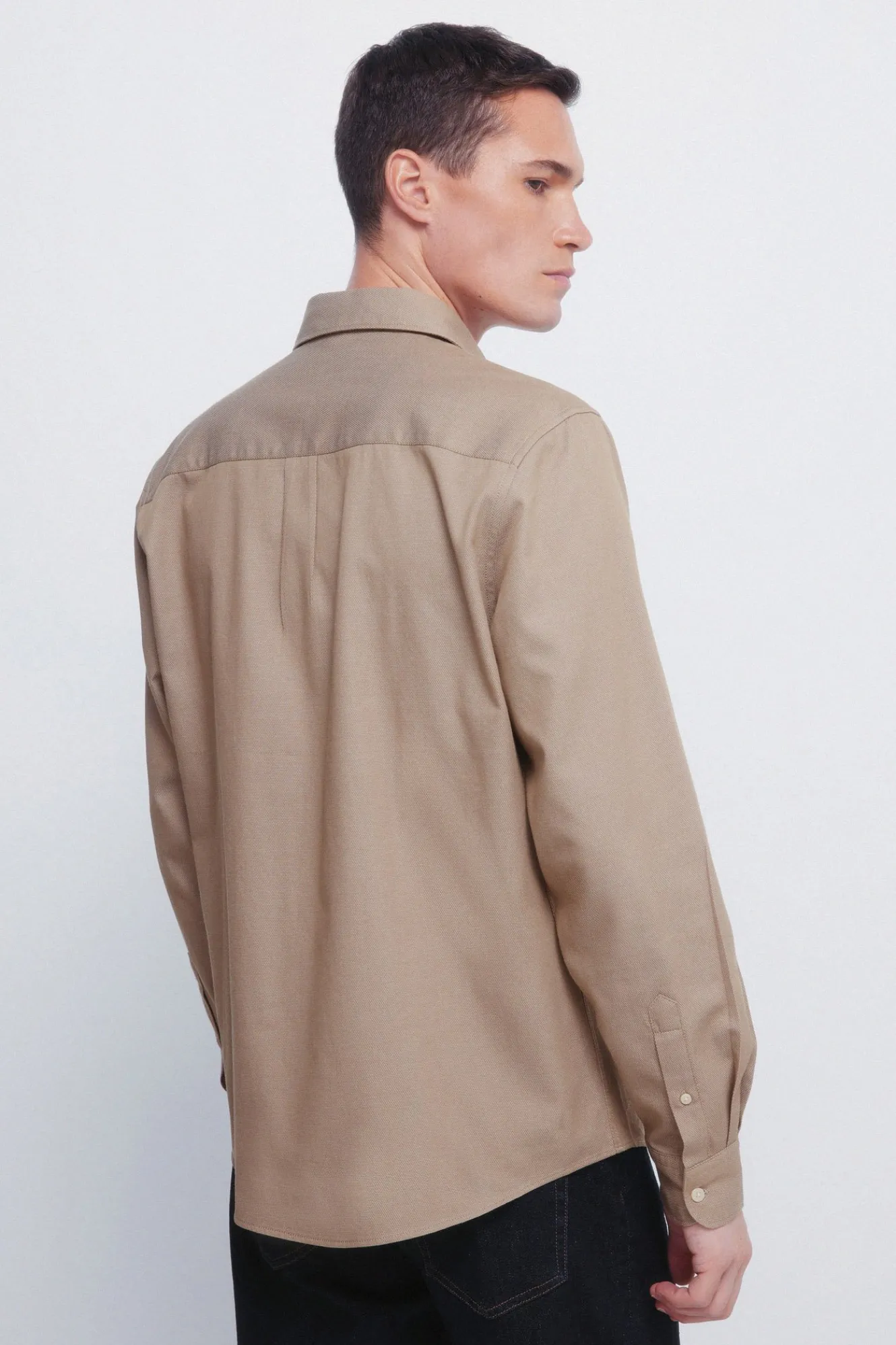 Springfield Camisa estructura bicolor^Hombre Camisas