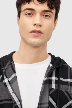 Inside Camisa Felpa Combinada^Hombre Camisas