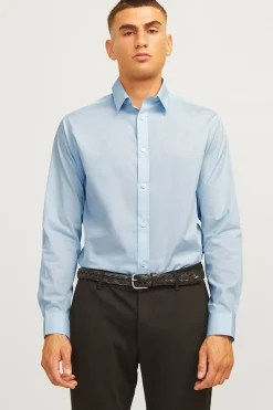 JJ REBEL Camisa formal slim fit sarga^Hombre Camisas