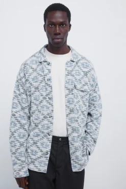 Springfield Camisa jacquard étnico^Hombre Camisas