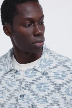 Springfield Camisa jacquard &eacute;tnico^Hombre Camisas