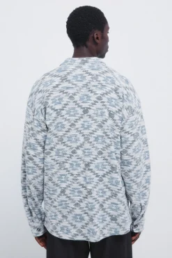 Springfield Camisa jacquard &eacute;tnico^Hombre Camisas