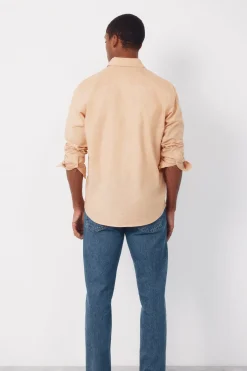 Cortefiel Camisa lisa oxford slub^Hombre Camisas