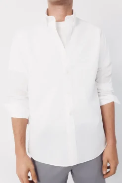 Cortefiel Camisa lisa popel&iacute;n^Hombre Camisas