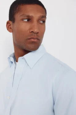 Cortefiel Camisa lisa popel&iacute;n^Hombre Camisas