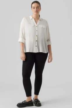 Vero Moda Curve Camisa manga 3/4 talla grande^Mujer Camisas Y Blusas