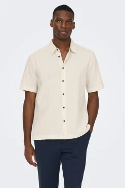 Only & Sons Camisa manga corta^Hombre Camisas