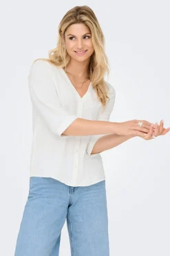 JDY Camisa manga corta 3/4^Mujer Camisas Y Blusas