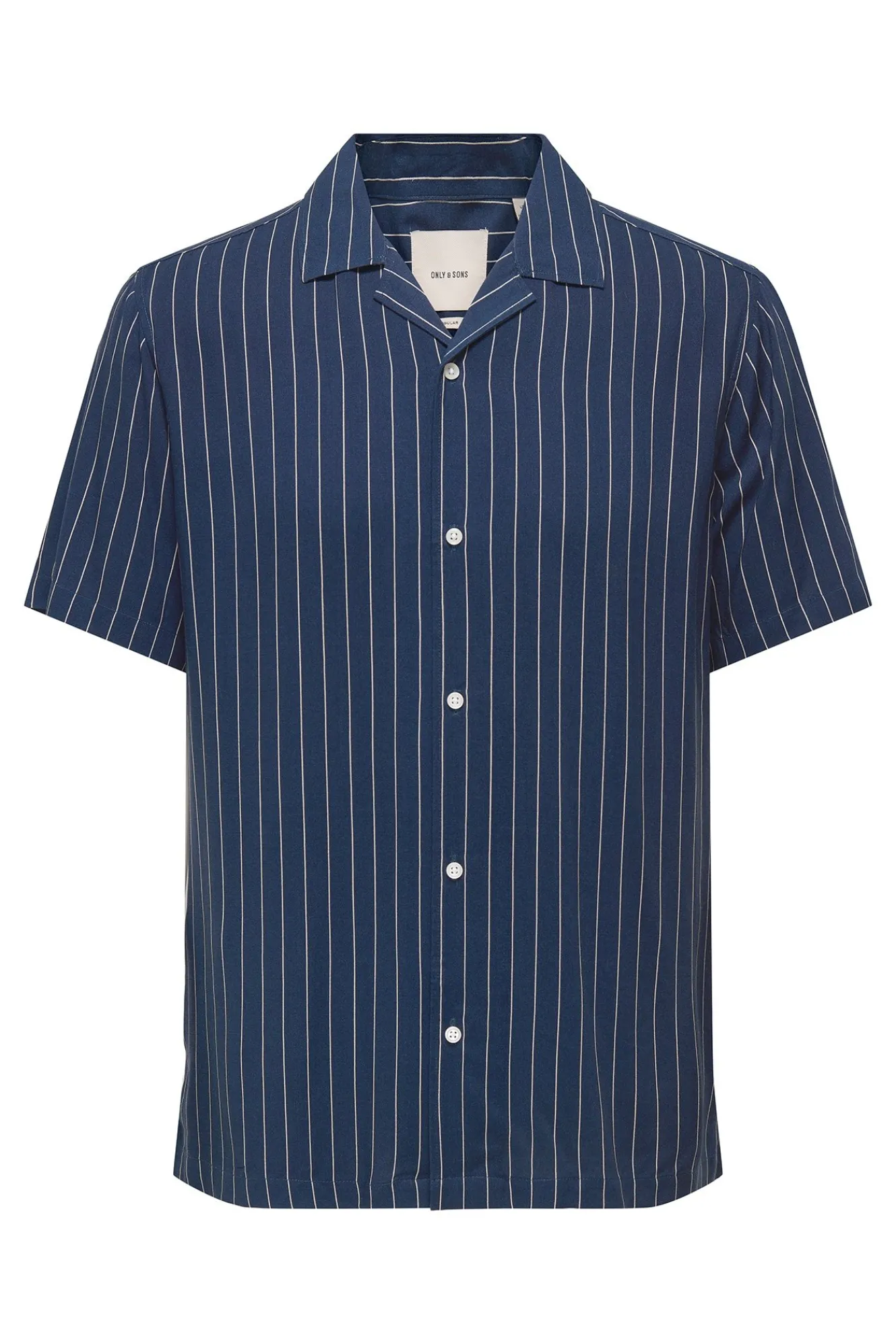 Only & Sons Camisa manga corta a rayas^Hombre Camisas