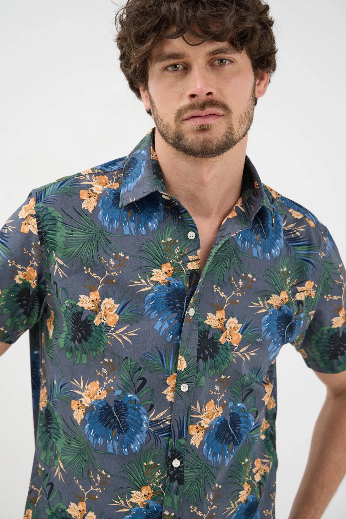 Jack & Jones Camisa manga corta confort fit^Hombre Camisas