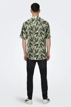 Only & Sons Camisa manga corta estampada^Hombre Camisas