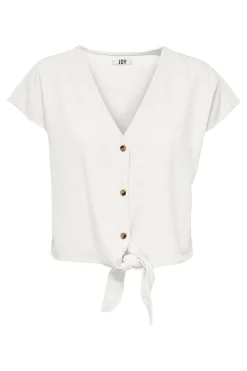 JDY Camisa manga corta nudo^Mujer Camisas Y Blusas|Lino