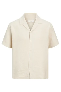 Jack & Jones PLUS Camisa manga corta tejido plano^Hombre Camisas