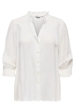 Only Camisa manga el&aacute;stica 3/4^Mujer Camisas Y Blusas