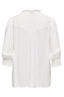 Only Camisa manga el&aacute;stica 3/4^Mujer Camisas Y Blusas