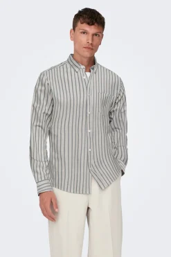 Only & Sons Camisa manga larga^Hombre Camisas