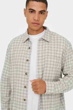 Only & Sons Camisa manga larga^Hombre Camisas