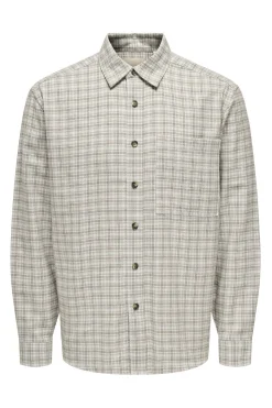 Only & Sons Camisa manga larga^Hombre Camisas