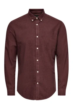 Only & Sons Camisa manga larga^Hombre Camisas