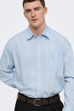 Only & Sons Camisa manga larga^Hombre Camisas