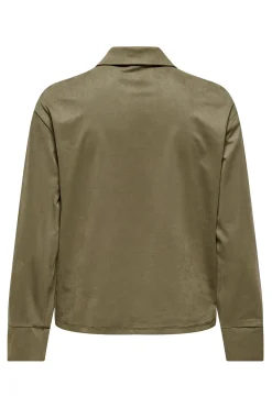 JDY Camisa manga larga antelina^Mujer Camisas Y Blusas|Total Look