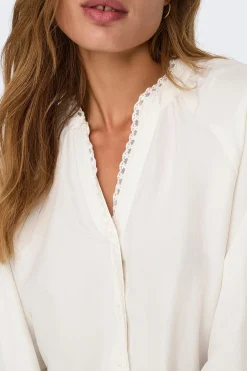 JDY Camisa manga larga bordada^Mujer Camisas Y Blusas|Basic Bar