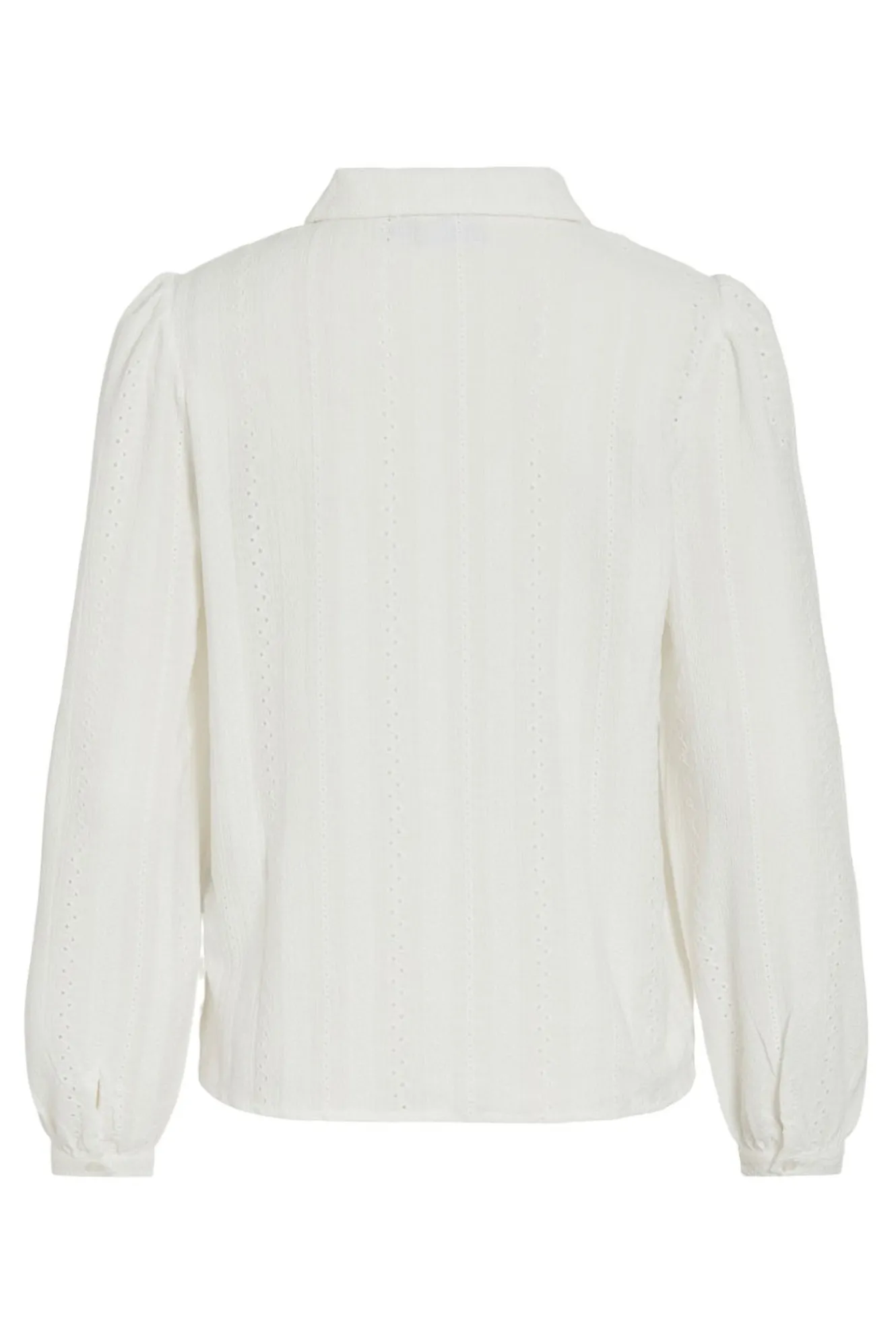 Vila Camisa manga larga con bordado inglés^Mujer Camisas Y Blusas