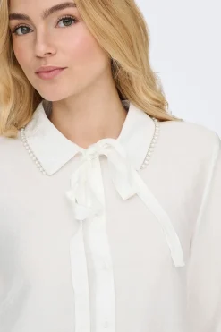 JDY Camisa manga larga lazo^Mujer Camisas Y Blusas