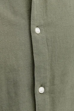 Jack & Jones PLUS Camisa manga larga popel&iacute;n fino^Hombre Camisas