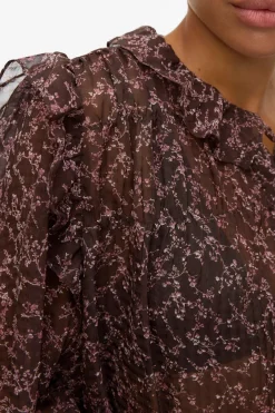 Vero Moda Camisa manga larga volantes^Mujer Camisas Y Blusas