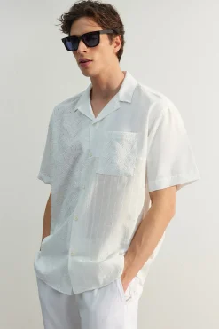Trendyol Camisa oversize manga corta^Hombre Camisas