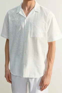 Trendyol Camisa oversize manga corta^Hombre Camisas