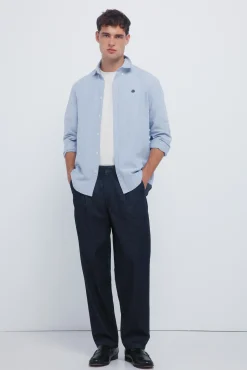 Springfield Camisa oxford coderas^Hombre Camisas